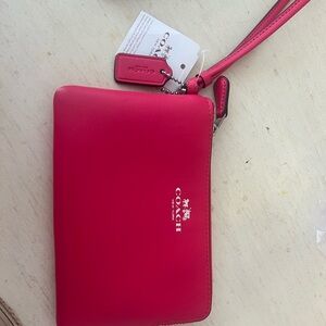 Coach Zip Wristlet